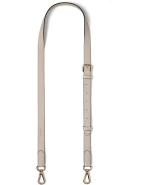 Mulberry Dünnes Lederband - Weiß