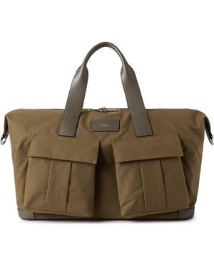 Mulberry Heritage Waxed Day Clipper - Green