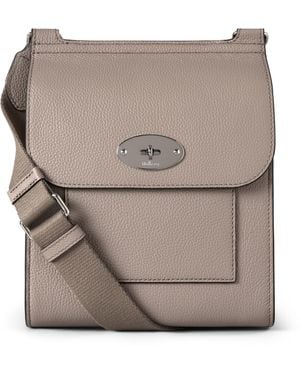 Mulberry Small Antony Cashmere Taupe - Grey