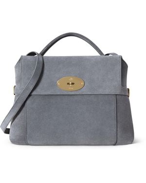 Mulberry Stevie Top Handle Foggy - Blue