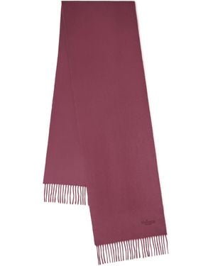 Mulberry Cashmere Scarf - Purple