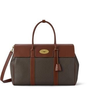 Mulberry Piccadilly Holdall Mole-Cognac - Brown
