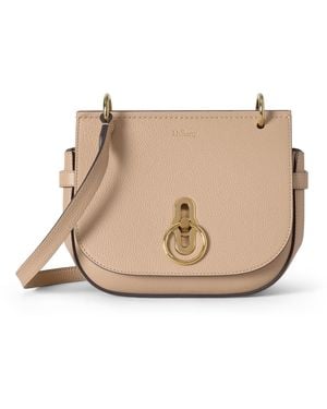 Mulberry Small Amberley Satchel Crumpet - Natural