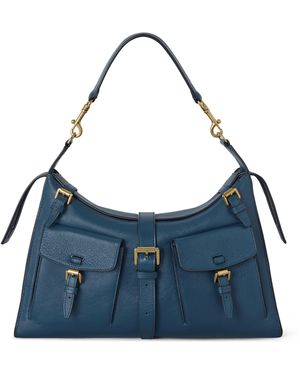 Mulberry Leather Roxanne Shoulder Bag Out Of The - Blue