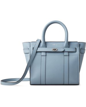 Mulberry Mini Zipped Bayswater - Blue