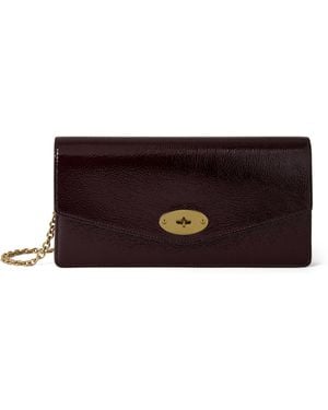 Mulberry Darley Clutch Deep Aubergine - Brown