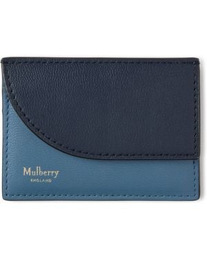 Mulberry Compact Cardholder Brighton-Night Sky - Blue