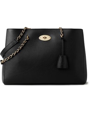 Mulberry Lily Chain Tote - Black