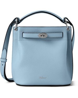 Mulberry Mini Islington Bucket Poplin - Blue