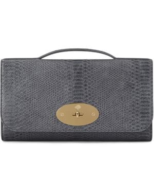 Mulberry Lily Clutch - Grau