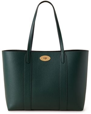 Mulberry Leather Bayswater Tote Bag - Green