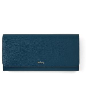 Mulberry Continental Wallet Out Of The - Blue