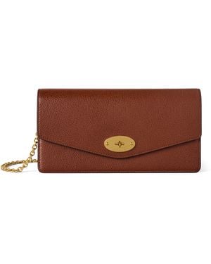 Mulberry Darley Clutch Oak - Brown
