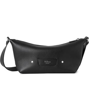 Mulberry Rye Small Messenger - Black