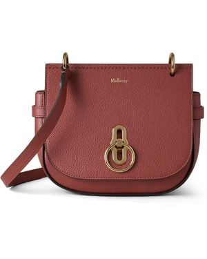 Mulberry Small Amberley Satchel Rust - Red