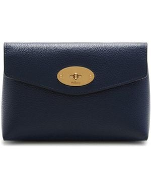 Mulberry Darley Cosmetic Pouch - Blue