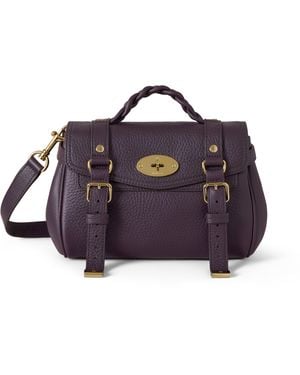 Mulberry Mini Alexa Deep Aubergine - Purple