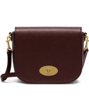 Mulberry Small Darley Satchel Oxblood - Brown