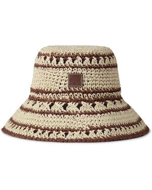 Mulberry Crochet Bucket Hat - Natural