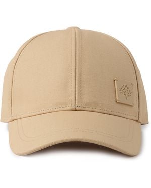 Mulberry Solid Baseball Cap Cashmere Taupe - Natural