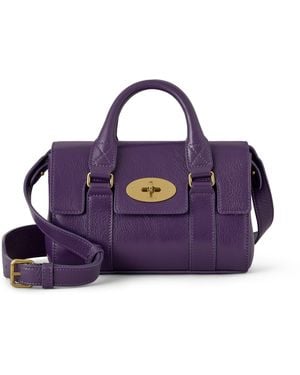 Mulberry Mini Bayswater - Purple