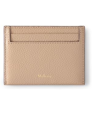 Mulberry Credit Card Slip Crumpet - Natural