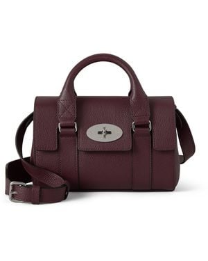 Mulberry Mini Bayswater Cherry - Purple