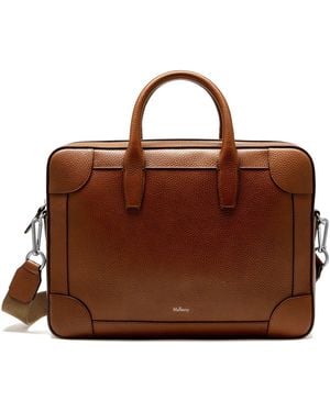 Mulberry Belgrave Single Document Holder - Brown