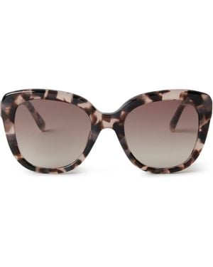 Mulberry Poppy Sunglasses Rose Havana - Brown