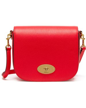 Mulberry Small Darley Satchel - Red