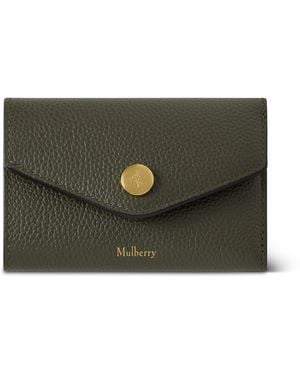 Mulberry Folded Multi-Card Wallet Juniper - Green