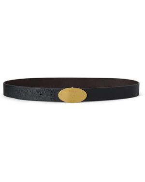 Mulberry Wendbarer Plakettengürtel - Schwarz