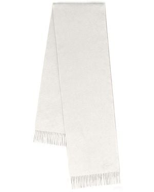 Mulberry Cashmere Scarf - White