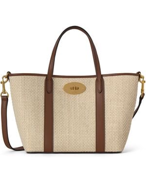 Mulberry Mini Bayswater Tote - Natural