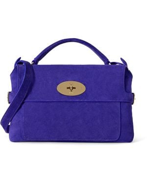 Mulberry Small Stevie Top Handle - Blue