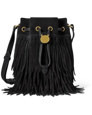 Mulberry Mini Drawstring Bucket - Black