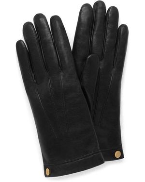 Mulberry Handschuhe Aus Nappaleder - Schwarz