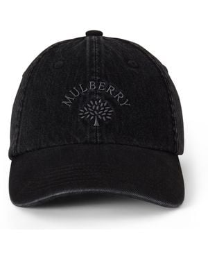 Mulberry Tree Baseball Cap - Black
