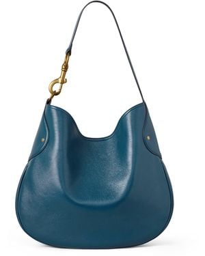 Mulberry Leather Hackney Shoulder Bag Out Of The - Blue