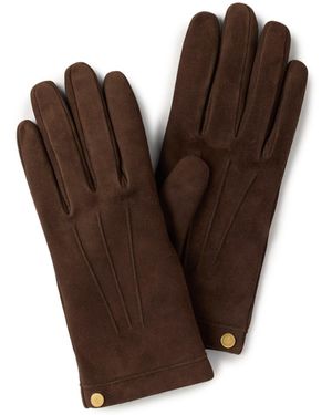 Mulberry Wildleder-Handschuhe - Braun