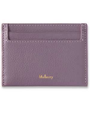 Mulberry Credit Card Slip Dusky Mauve - Purple
