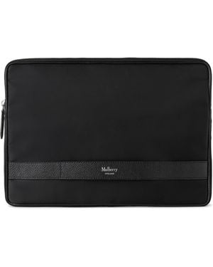 Mulberry Heritage Nylon Laptop Sleeve - Black