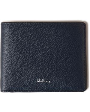 Mulberry Heritage Bifold Coin Wallet Night Sky - Blue