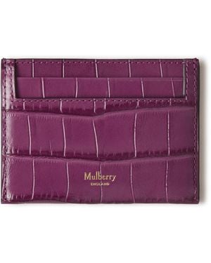 Mulberry Credit Card Slip - Purple