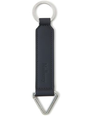 Mulberry Leather Dalston Keyring - Blue