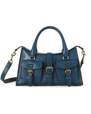 Mulberry Leather Small Roxanne Out Of The - Blue