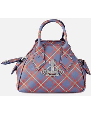 Vivienne Westwood Mini Yasmine Faux Leather Bag - Purple