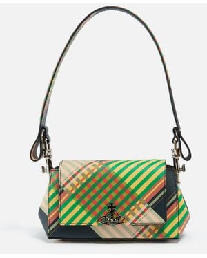 Vivienne Westwood Hazel Small Leather Handbag - Green