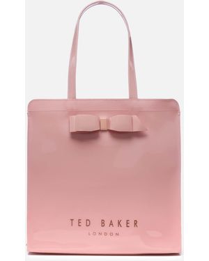 Ted Baker Almacon Bow Detail Large Icon Bag - Pink