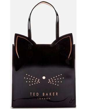 Ted Baker Felicon Cat Large Icon Bag - Black